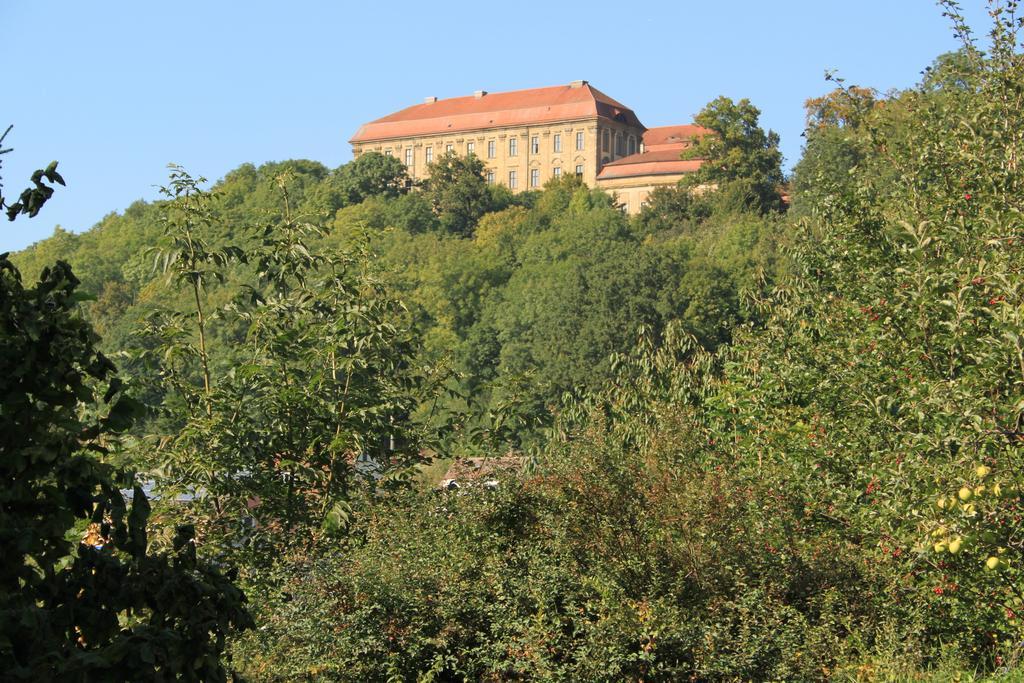 Hotel-Gasthof Die Post Brennerei Frankenhoehe Schillingsfürst Exteriör bild
