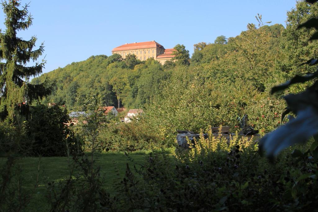 Hotel-Gasthof Die Post Brennerei Frankenhoehe Schillingsfürst Exteriör bild